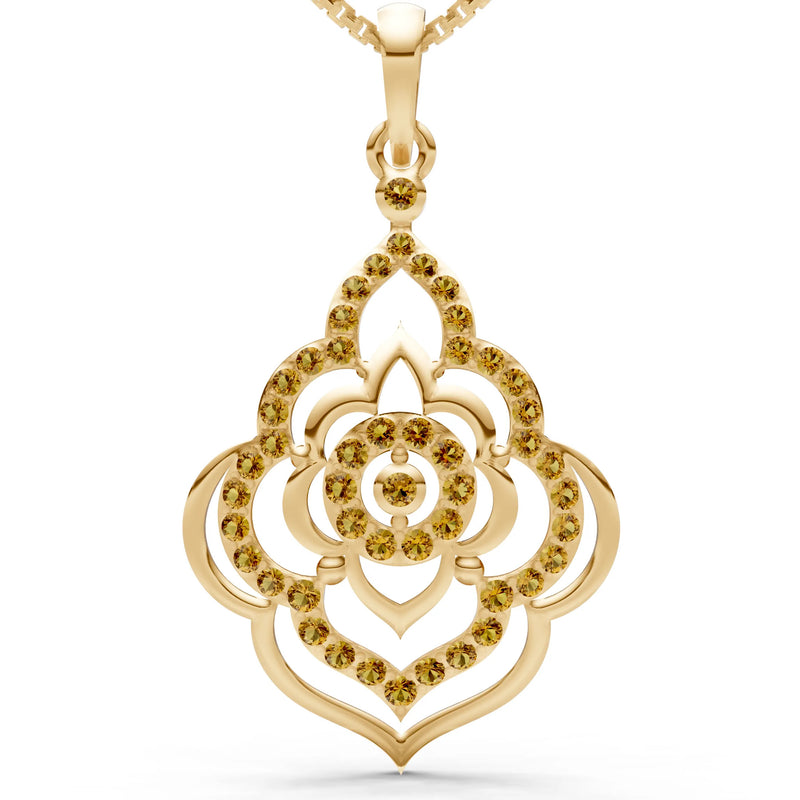 Blossom Gold Pendant