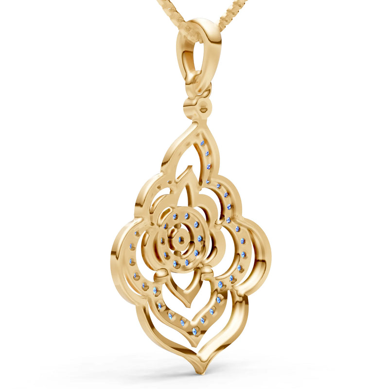 Blossom Gold Pendant