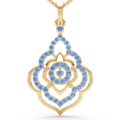 Blossom Gold Pendant