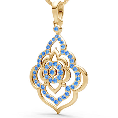 Blossom Gold Pendant