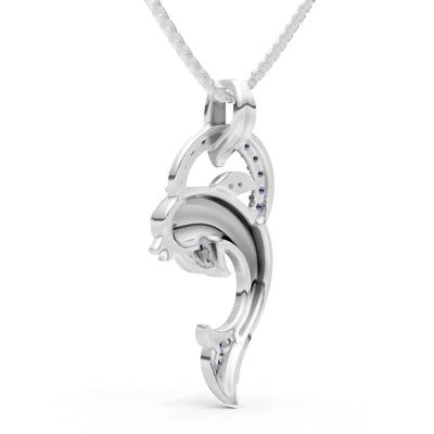 Dolphin Hoop Pendant