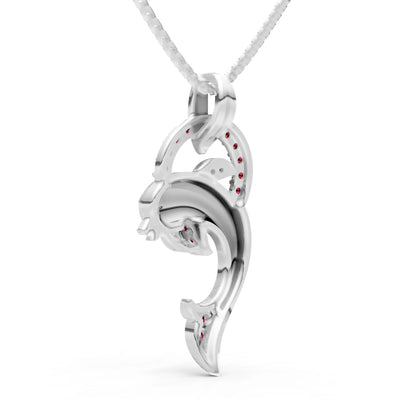 Dolphin Hoop Pendant