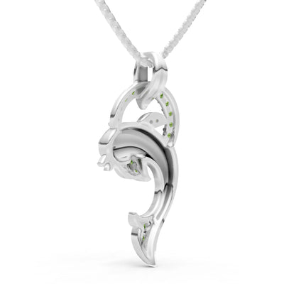Dolphin Hoop Pendant