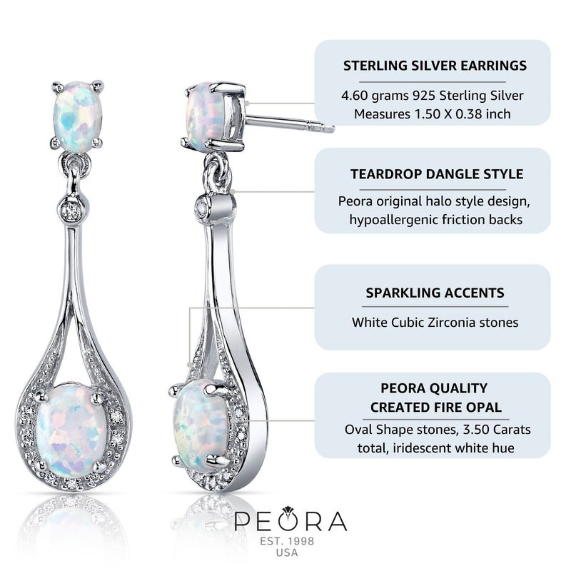 Princess cut gemstone solitaire stud sterling silver earnings - created blue sapphire - sterling silver