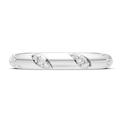 Diamond Wrap Stacking Ring