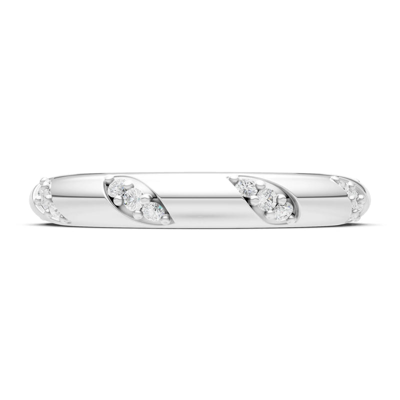 Diamond Wrap Stacking Ring