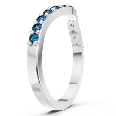 Curved Stacking Gold Band