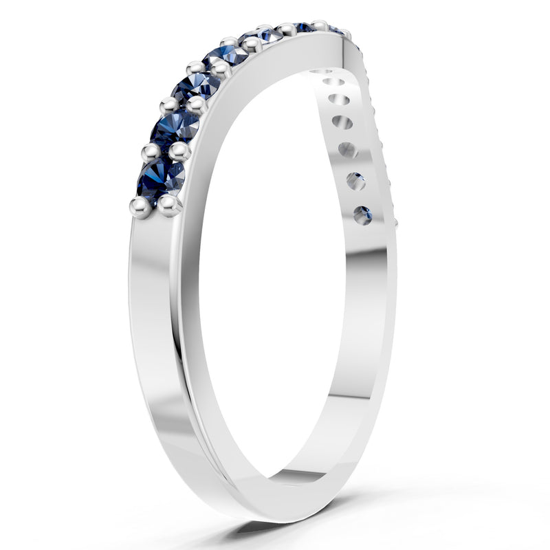 Curved Stacking Gold Band