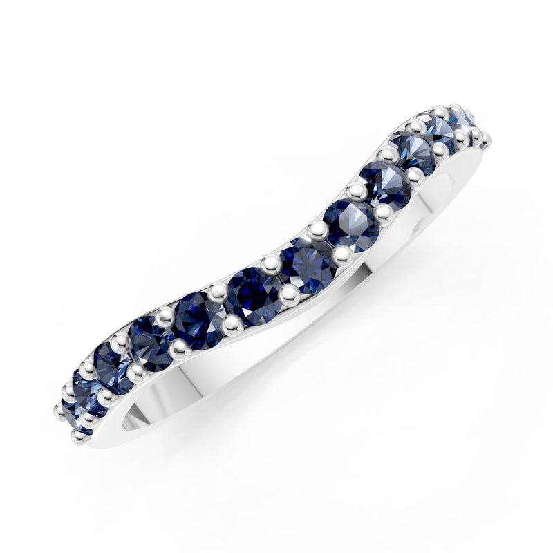 Curved Stacking Gold Band