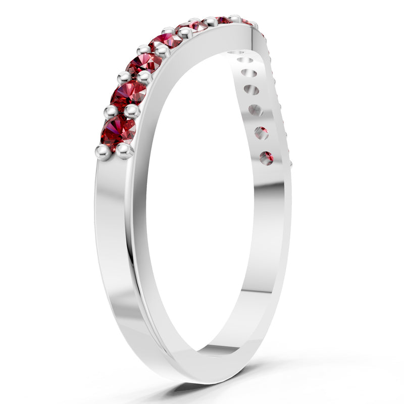Curved Stacking Gold Band