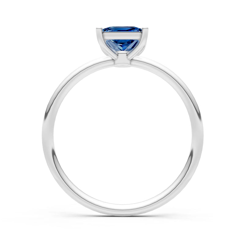 LBT Princess Cut 6mm Normal Gold Quality 4 Prong Princess Cut Basket Classic Solitaire Engagement Ring