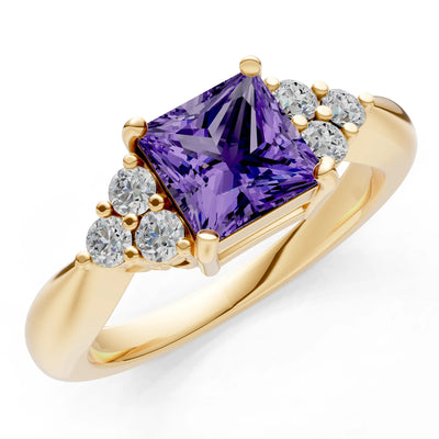 Antique Inspired Design Engagement Ring