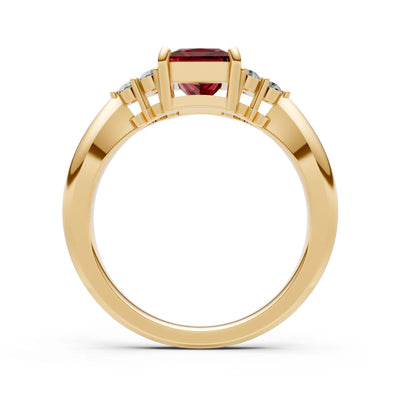 Antique Inspired Design Engagement Ring
