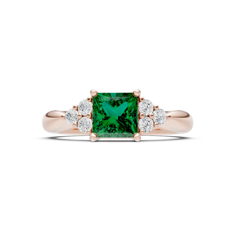 Antique Inspired Design Engagement Ring