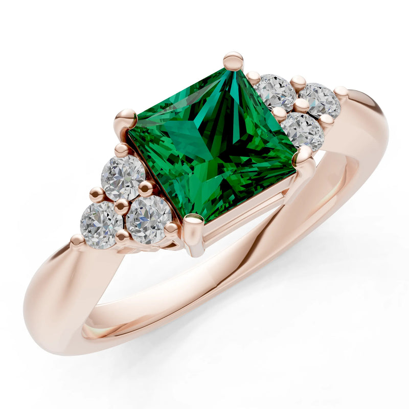 Antique Inspired Design Engagement Ring