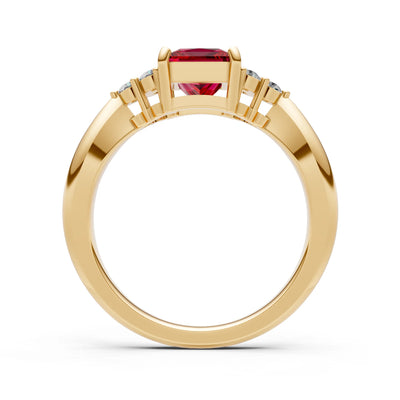 Antique Inspired Design Engagement Ring