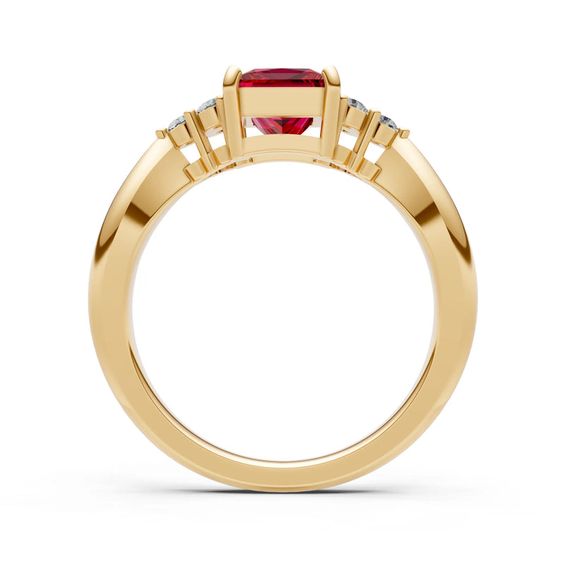 Antique Inspired Design Engagement Ring