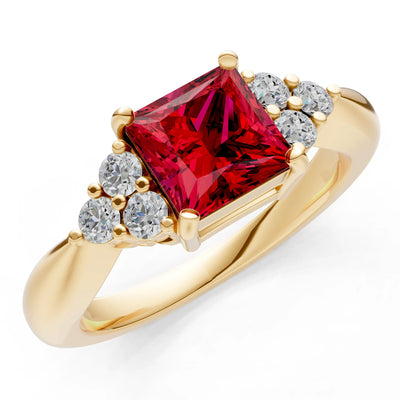 Antique Inspired Design Engagement Ring
