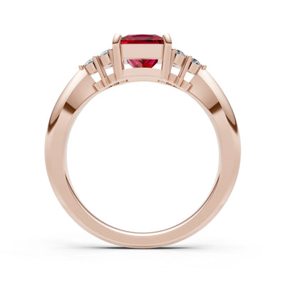 Antique Inspired Design Engagement Ring