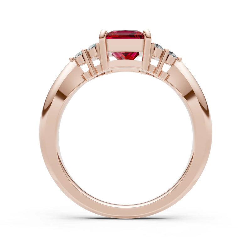 Antique Inspired Design Engagement Ring