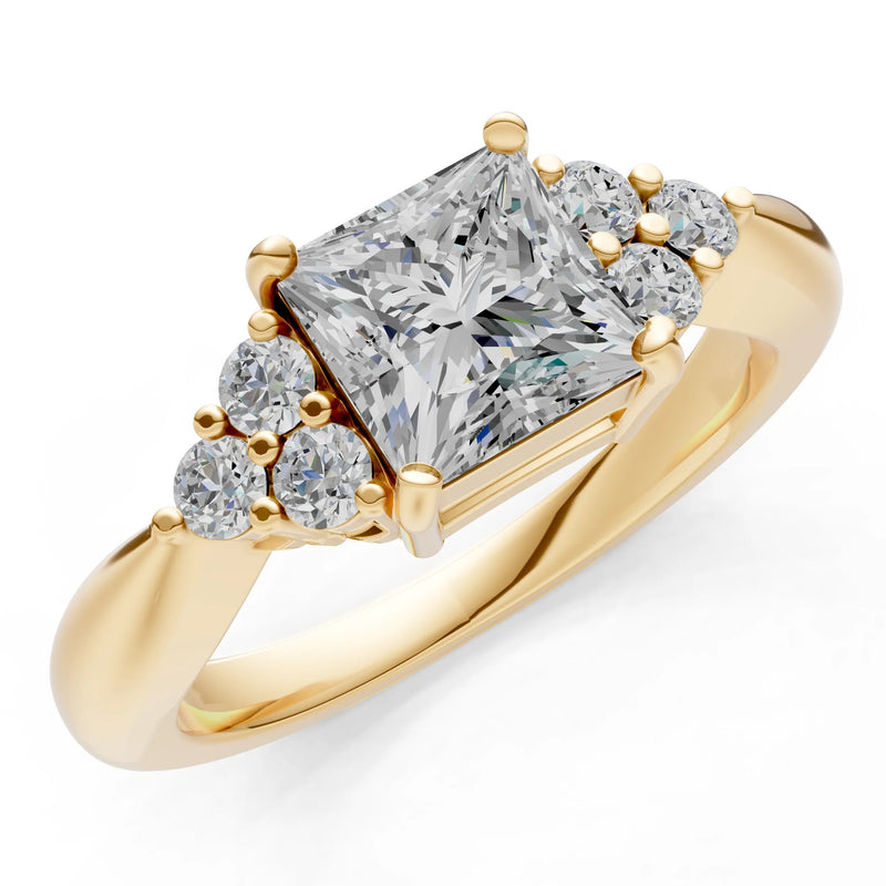 Antique Inspired Design Engagement Ring