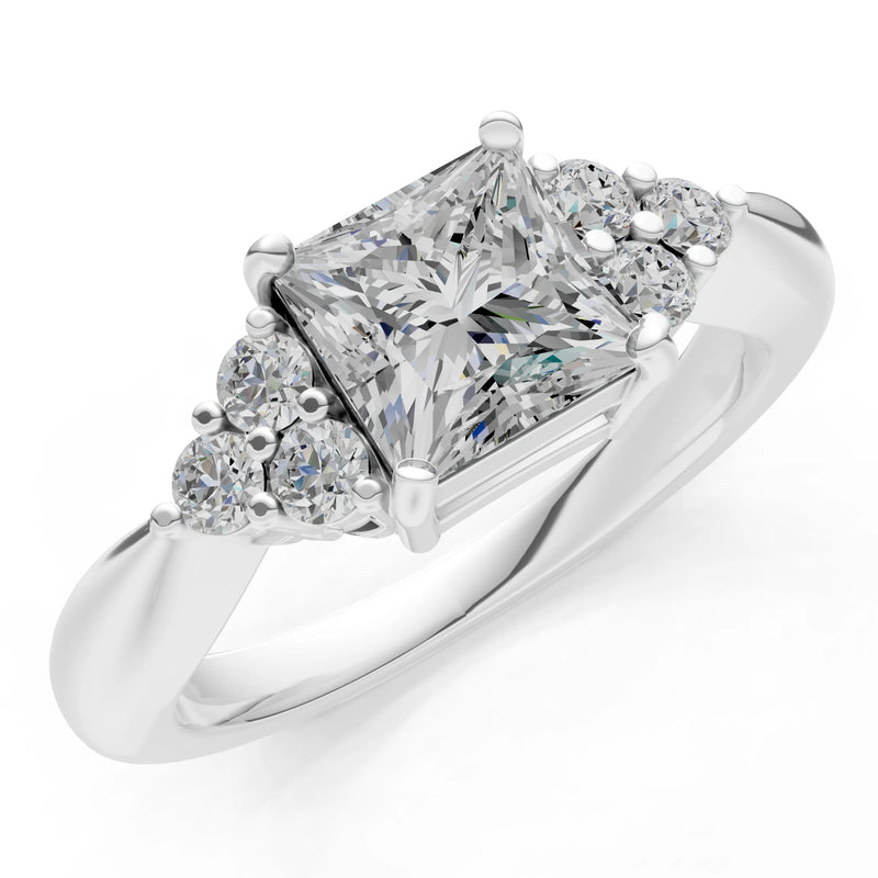 Antique Inspired Design Engagement Ring