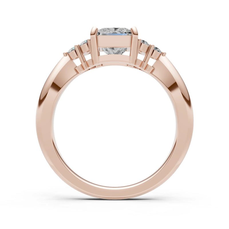 Antique Inspired Design Engagement Ring