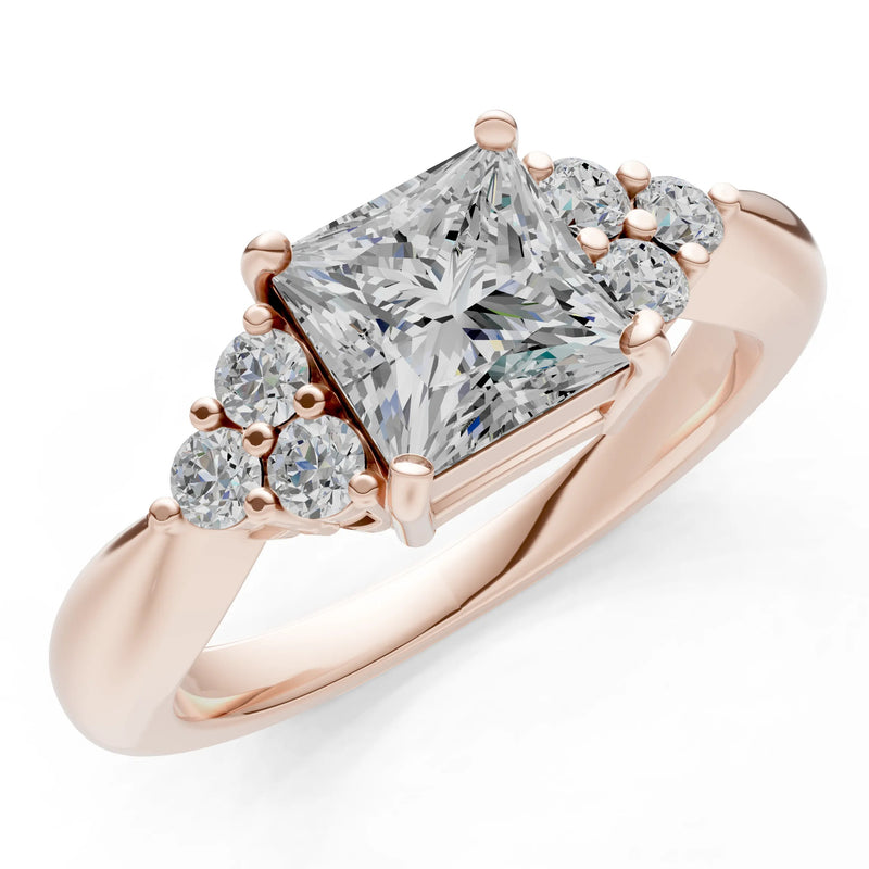 Antique Inspired Design Engagement Ring