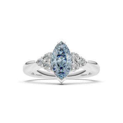 Antique Inspired Design Engagement Gold Ring