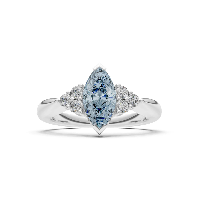 Antique Inspired Design Engagement Gold Ring