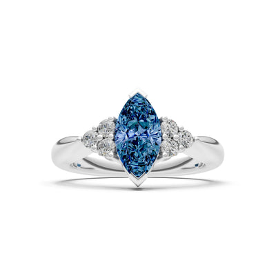 Antique Inspired Design Engagement Gold Ring