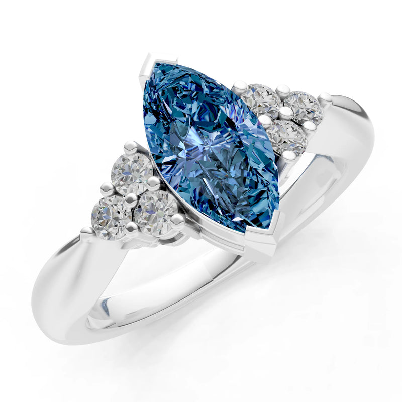 Antique Inspired Design Engagement Gold Ring