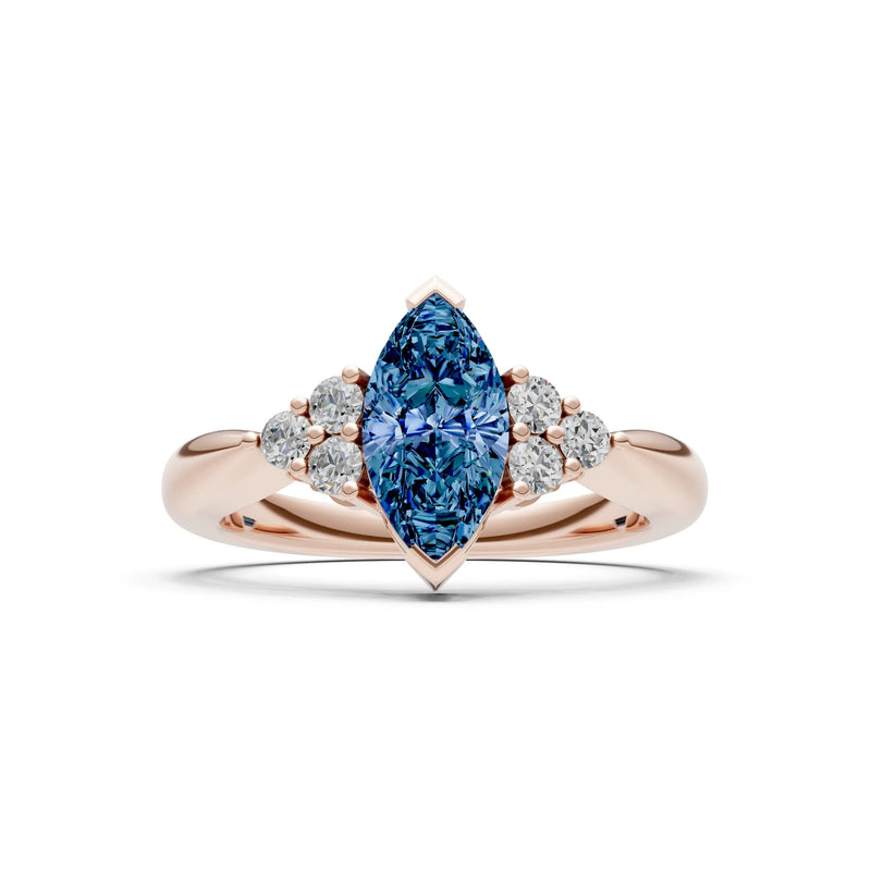 Antique Inspired Design Engagement Gold Ring