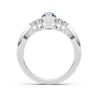 Antique Inspired Design Engagement Gold Ring