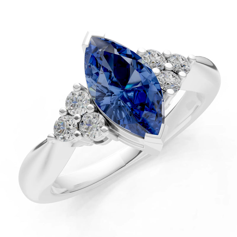 Antique Inspired Design Engagement Gold Ring