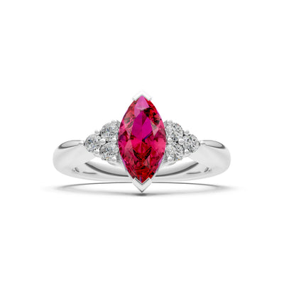 Antique Inspired Design Engagement Gold Ring