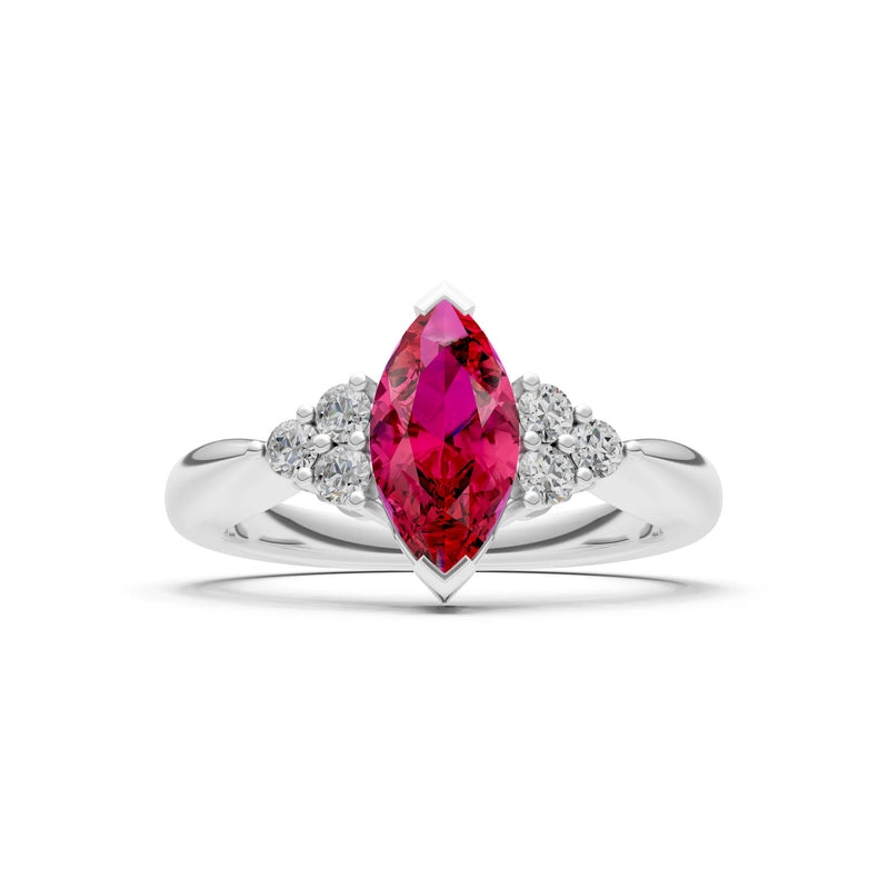 Antique Inspired Design Engagement Gold Ring