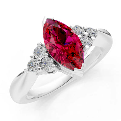 Antique Inspired Design Engagement Gold Ring