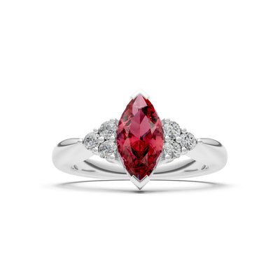 Antique Inspired Design Engagement Gold Ring