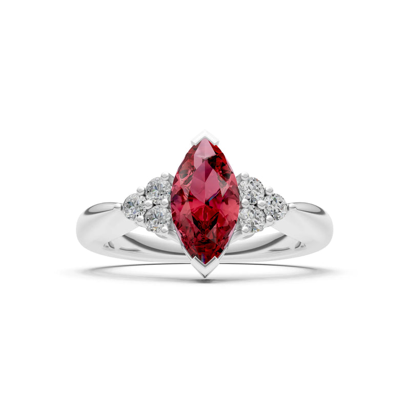 Antique Inspired Design Engagement Gold Ring