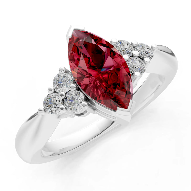 Antique Inspired Design Engagement Gold Ring