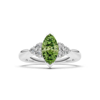 Antique Inspired Design Engagement Gold Ring