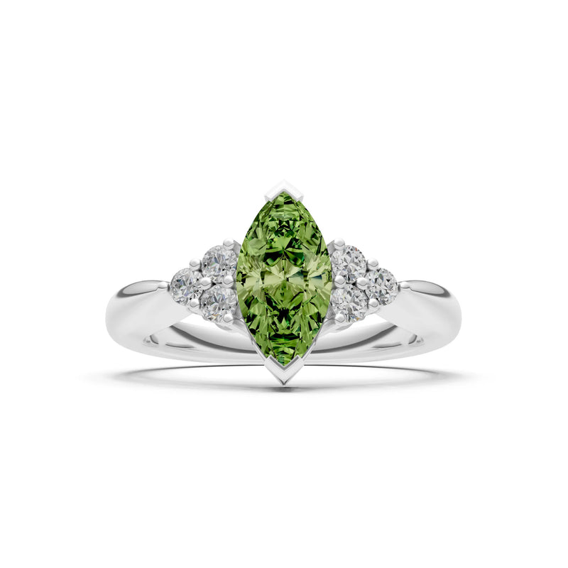 Antique Inspired Design Engagement Gold Ring