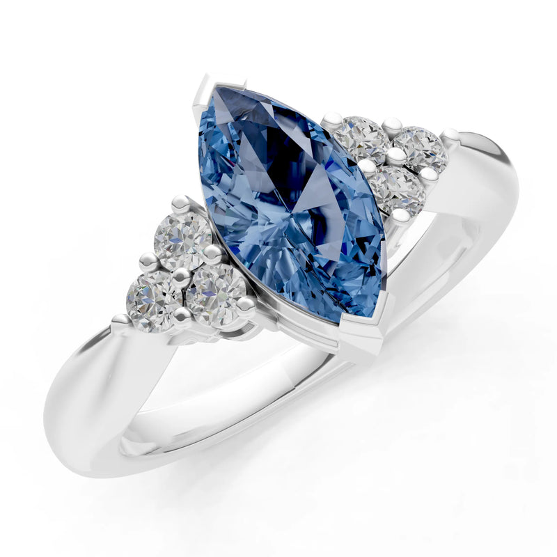 Antique Inspired Design Engagement Gold Ring
