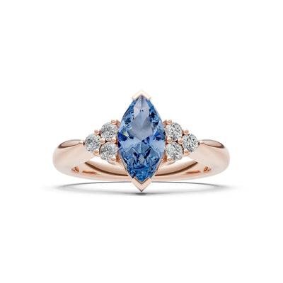 Antique Inspired Design Engagement Gold Ring
