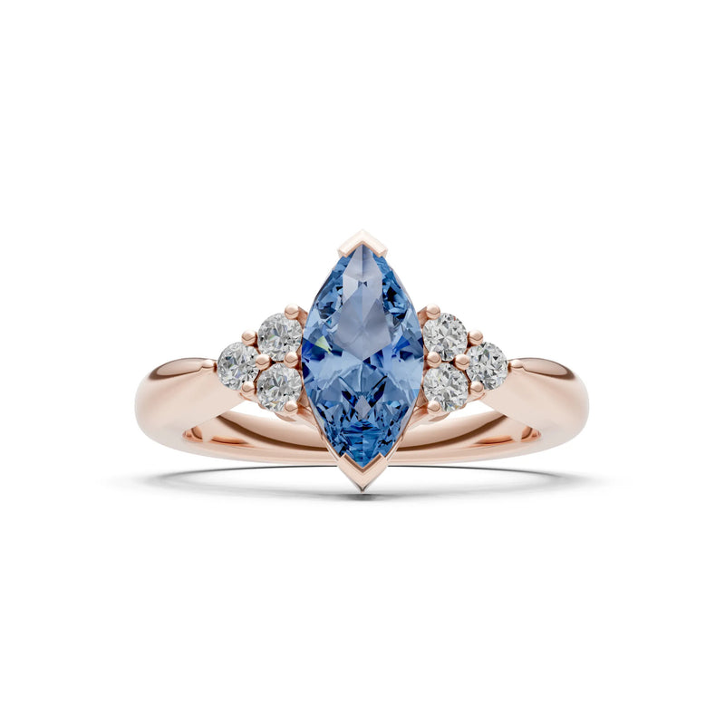Antique Inspired Design Engagement Gold Ring