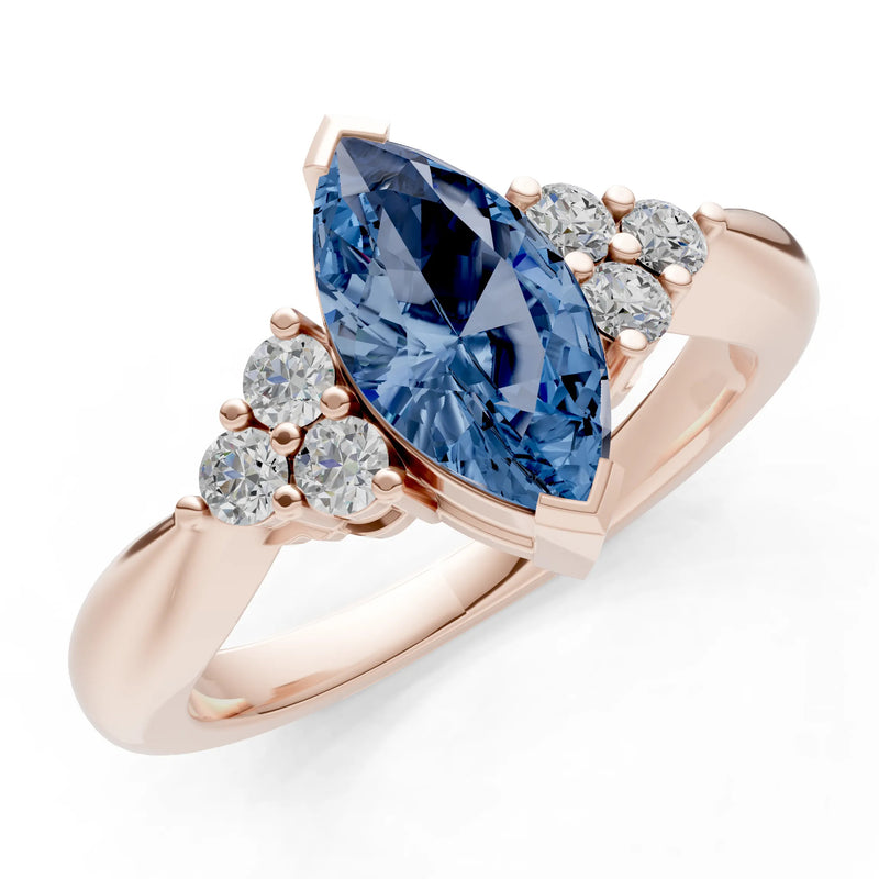 Antique Inspired Design Engagement Gold Ring