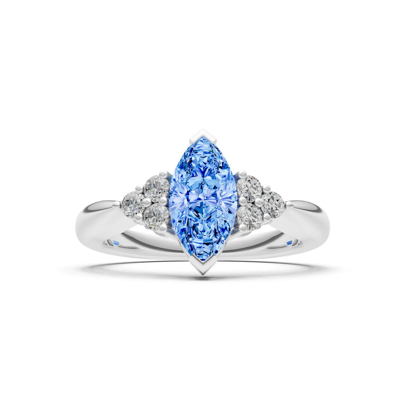 Antique Inspired Design Engagement Gold Ring