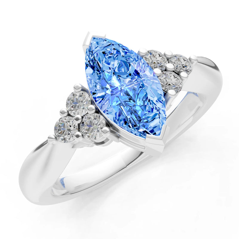Antique Inspired Design Engagement Gold Ring