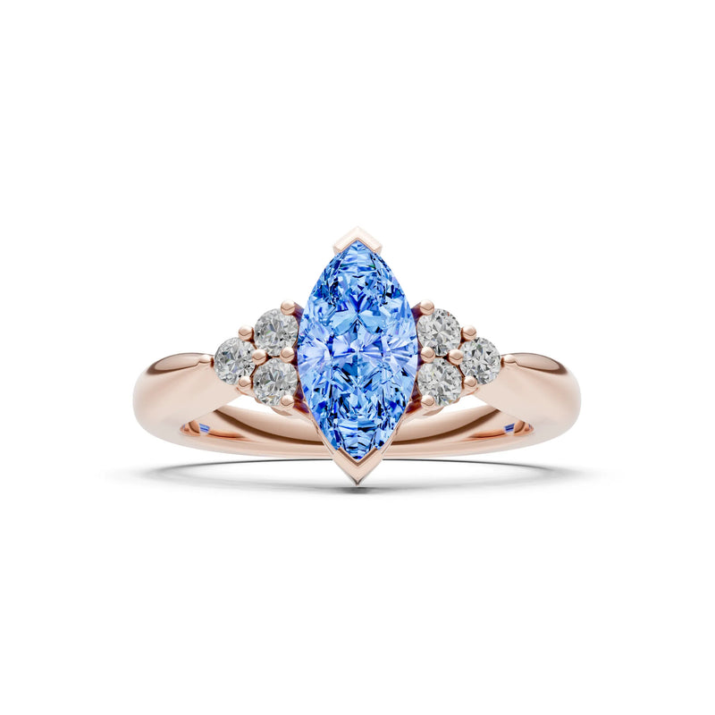 Antique Inspired Design Engagement Gold Ring